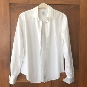 Brooks Brothers women long sleeve white shirt